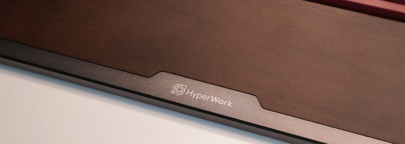 Ke tay ban phim HyperWork Hybrid go ket hop nhom CNC page 2