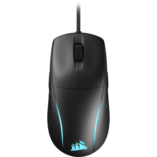 CORSAIR M75 Lightweight RGB Gaming Mouse (AP) - Black, MARKSMAN 26K, Wired USB 2.0 Type-A port connection, iCUE support