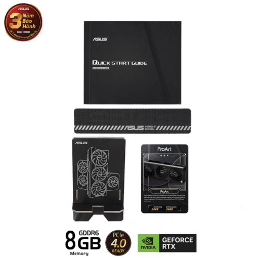 ASUS ProArt GeForce RTX 4060 8GB GDDR6 (PROART-RTX4060-8G) Graphics Card