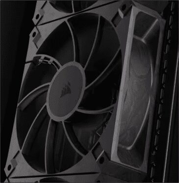 CORSAIR RS120 MAX Triple Pack Black (CO-9050171-WW) Fans - 120mm PWM Thick (30mm) Fans 18 RS120 MAX panel3 image right
