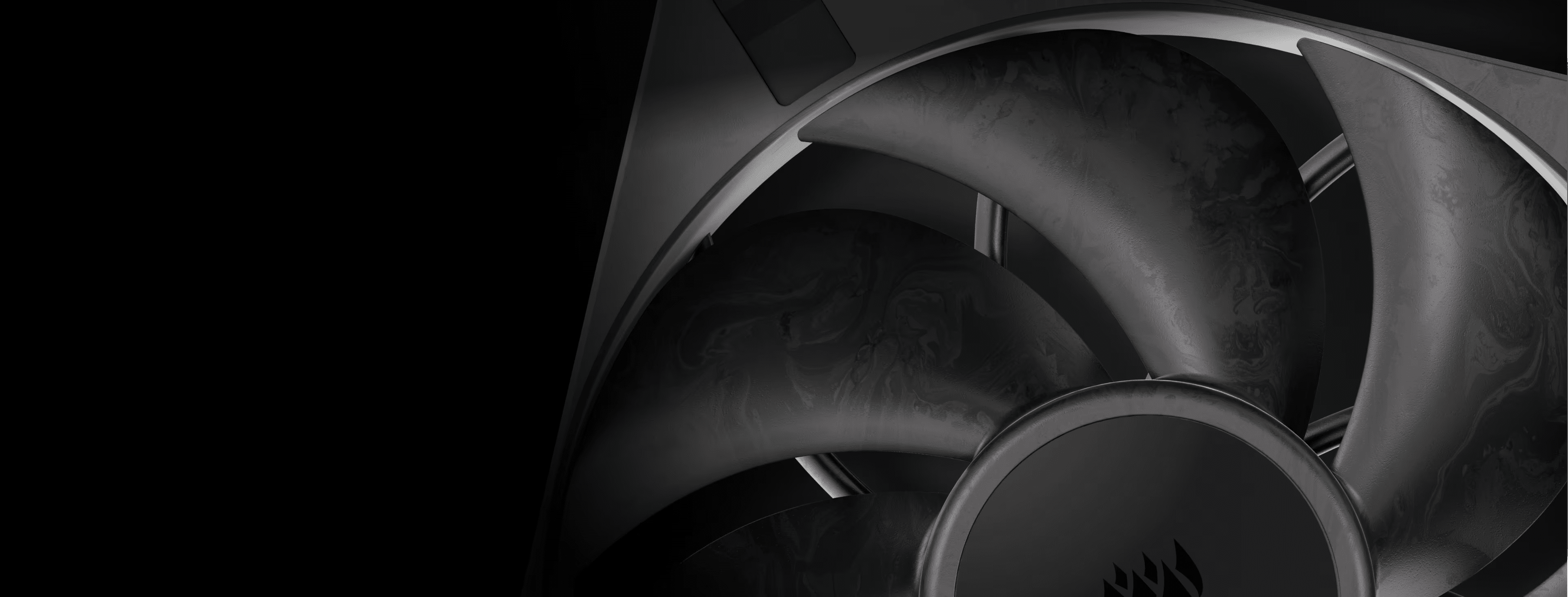 CORSAIR RS120 MAX Triple Pack Black (CO-9050171-WW) Fans - 120mm PWM Thick (30mm) Fans 19 RX120 MAX panel4 background
