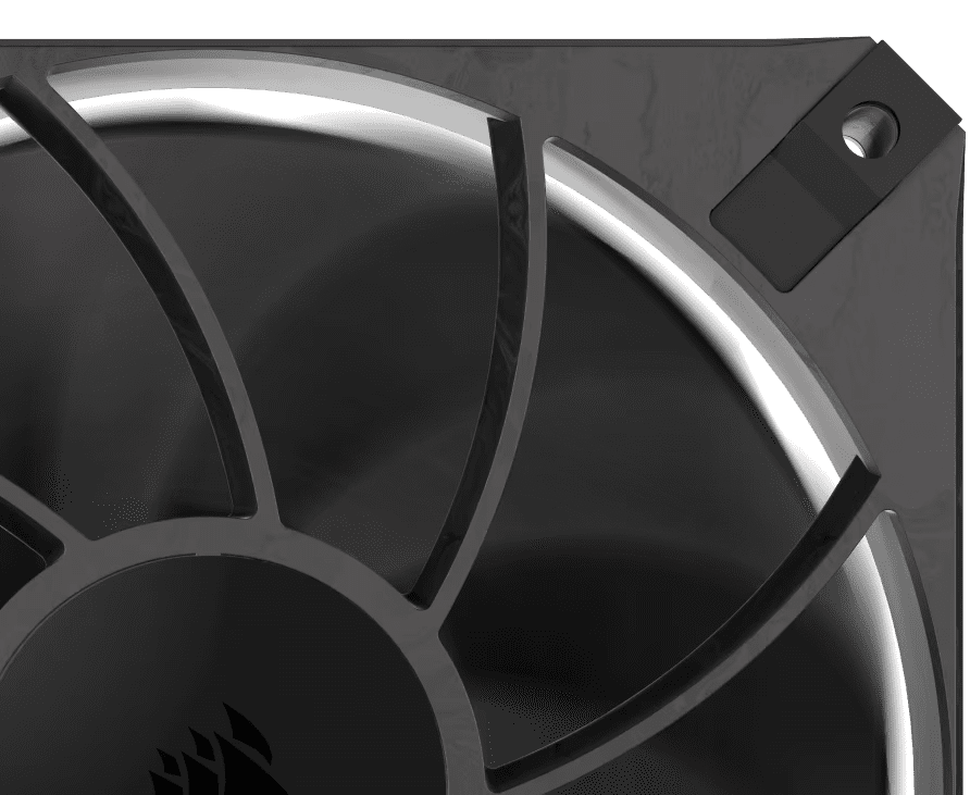 CORSAIR RS120 MAX Triple Pack Black (CO-9050171-WW) Fans - 120mm PWM Thick (30mm) Fans 21 RX120 MAX panel5 image cropped