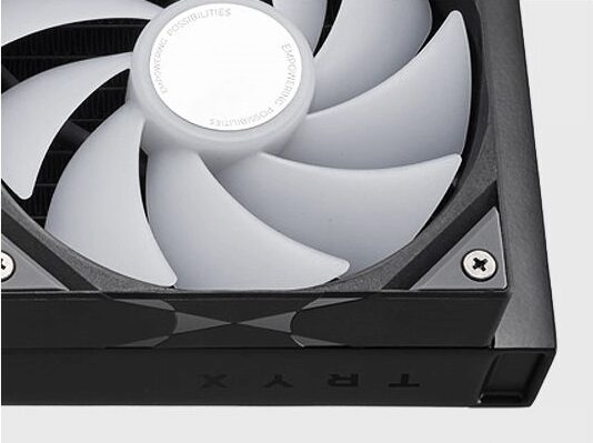 TRYX PANORAMA ARGB 360 BLACK AIO Liquid CPU Cooler - 6.5inch curved screen, 360mm radiator, Asetek 8th gen pump, 3x ROTA ARGB Fans 26 TRYX PANORAMA ARGB 360 BLACK page 11