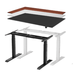 HyperWork ATLAS - 1600x750x25mm - Height Adjustable Standing Desk