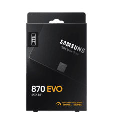 Samsung 870 EVO 2TB SSD - SATA III (MZ-77E2T0BW) 16 vn 870 evo sata 3 2 5 ssd mz 77e2t0bw 539160573