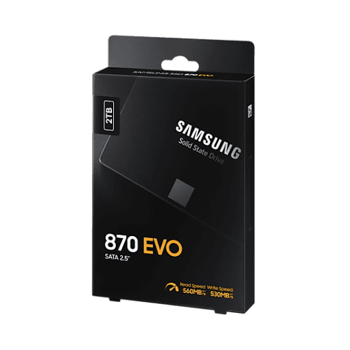 Samsung 870 EVO 2TB SSD - SATA III (MZ-77E2T0BW)