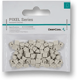 DEEPCOOL PIXEL Series - 10 variation colors, Silicone, 5.4x5.4x4mm(L×W×H) 35 03 06
