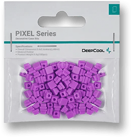 DEEPCOOL PIXEL Series - 10 variation colors, Silicone, 5.4x5.4x4mm(L×W×H) 39 03 10