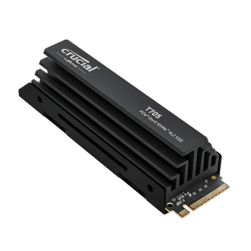Crucial T705 2TB Heatsink (CT2000T705SSD5) - M.2 PCIe Gen5 x4 NVMe SSD