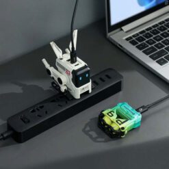 GravaStar Alpha65 GaN 65W Wall Charger - Dawn White 18 GravaStar Alpha 65W Dawn White product 6 1