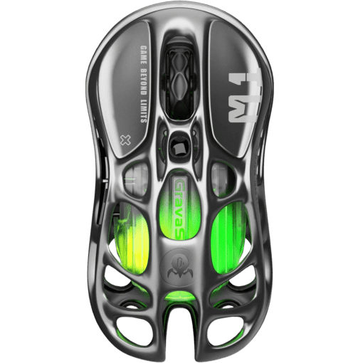 GravaStar Mercury M1 Pro Gunmetal Gray Wireless Gaming Mouse