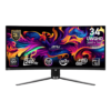 MSI MPG 341CQPX QD-OLED Curve 1800R Gaming Monitor - 34" 21:9 UWQHD (3440x1440) 240Hz 0.03ms