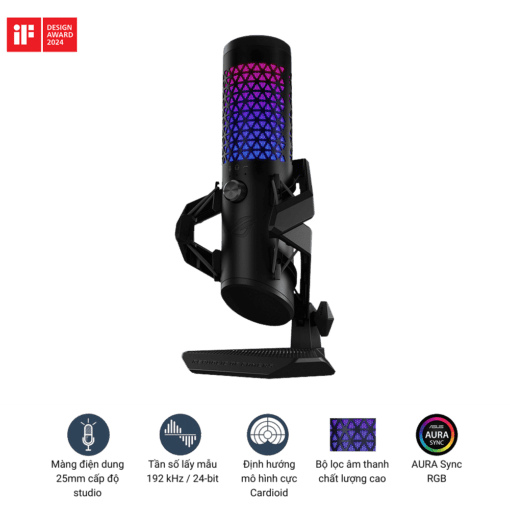 Microphone ASUS ROG Carnyx Black USB Gaming Microphone