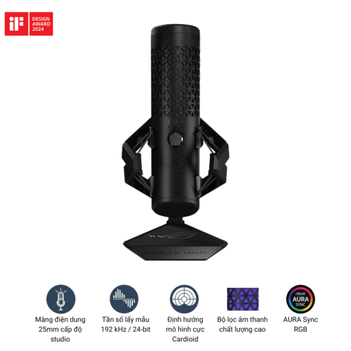 Microphone ASUS ROG Carnyx Black USB Gaming Microphone