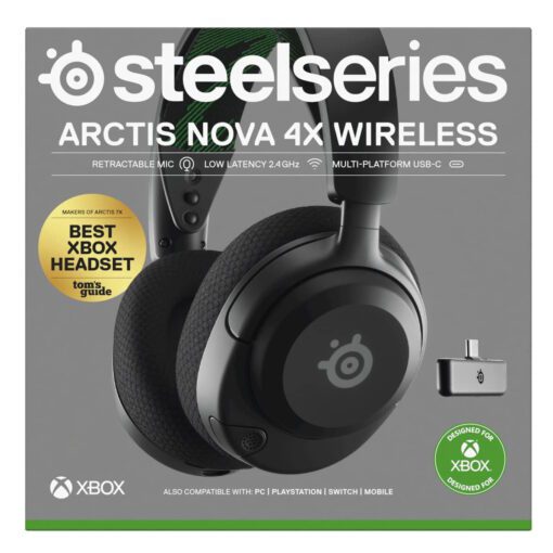 Steelseries Arctis Nova 4X Wireless Gaming Headset – Black