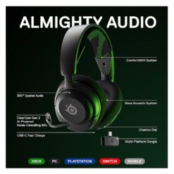 SteelSeries Arctis Nova 4X Wireless Gaming Headset product 11