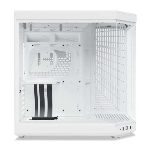 Hyte Y70 Standard Snow White Modern Aesthetic Case - White/White Mid-Tower ATX size