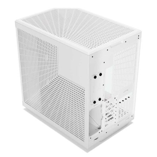 Hyte Y70 Standard Snow White Modern Aesthetic Case - White/White Mid-Tower ATX size