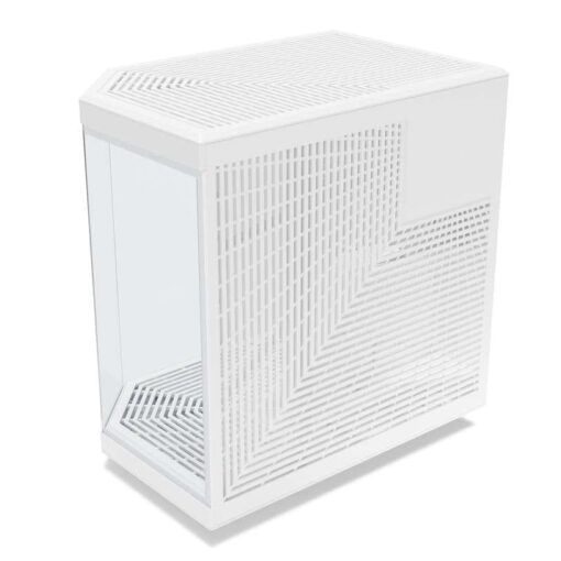 Hyte Y70 Standard Snow White Modern Aesthetic Case - White/White Mid-Tower ATX size