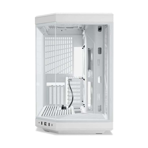 Hyte Y70 Standard Snow White Modern Aesthetic Case - White/White Mid-Tower ATX size