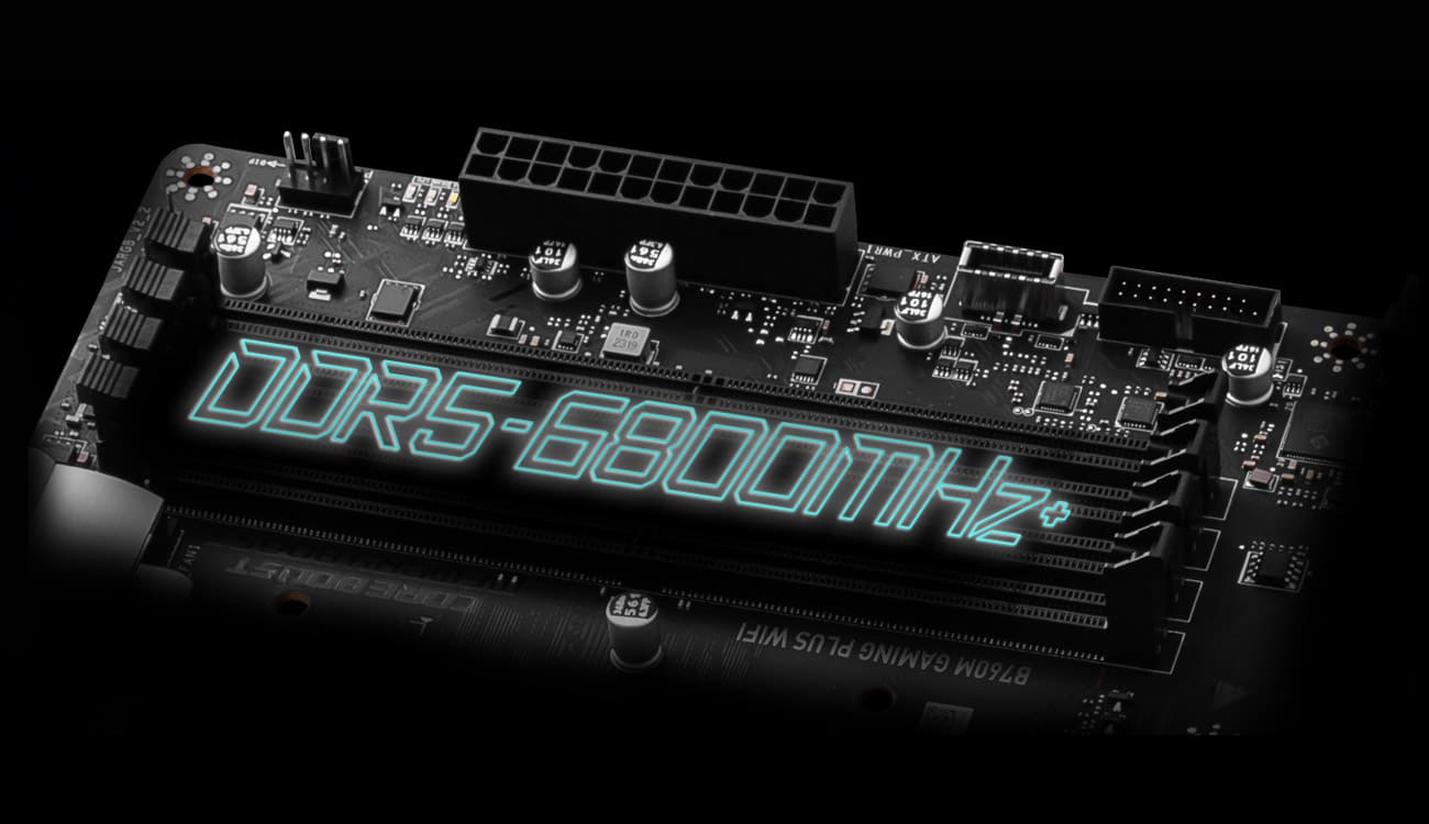 msi b760m gaming plus wifi ddr5 memory