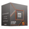 AMD Ryzen 5 8400F Processor - 6C12T, 4.2 GHz Boost 4.7 GHz, AM5 Phoenix Zen 4, PCIe® 4.0, AMD Wraith Stealth