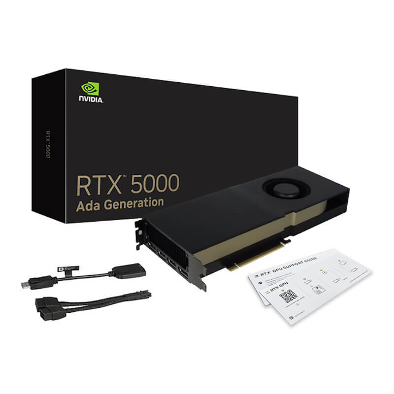 Leadtek NVIDIA RTX 5000 ADA 32GB GDDR6 Graphics Card 13 A5000 ada 04