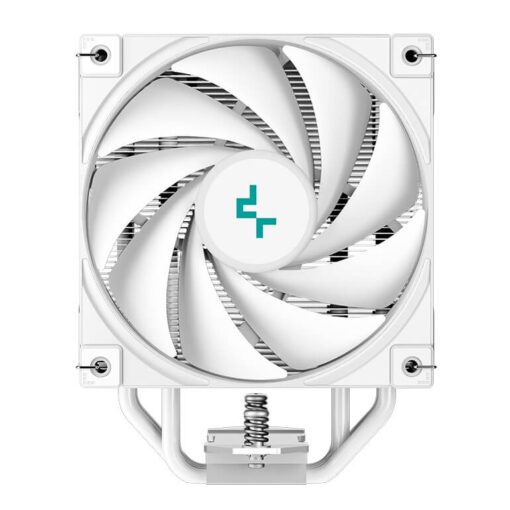 Deepcool AK400 DIGITAL WH CPU Air Cooler - White, 4 heatpipes, ARGB LED strips, 1x 120mm FK120 PWM fan, Intel LGA 1700/AMD AM5 Support