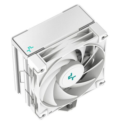 Deepcool AK400 WH CPU Air Cooler - White, 4 heatpipes, 1x 120mm FDB fan, Intel LGA 1700/AMD AM5 Support