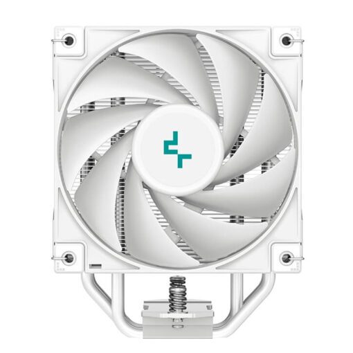 Deepcool AK400 WH CPU Air Cooler - White, 4 heatpipes, 1x 120mm FDB fan, Intel LGA 1700/AMD AM5 Support