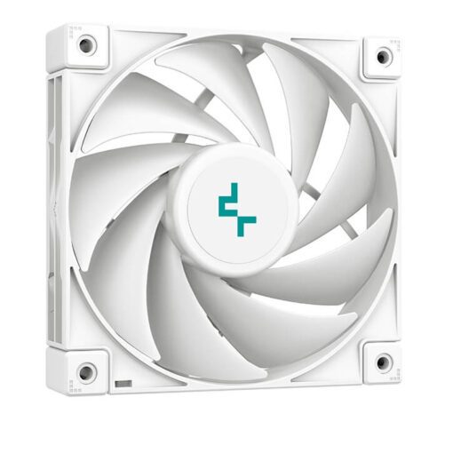 Deepcool AK400 WH CPU Air Cooler - White, 4 heatpipes, 1x 120mm FDB fan, Intel LGA 1700/AMD AM5 Support