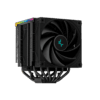 DEEPCOOL AK620 DIGITAL High Performance Dual Tower CPU Air Cooler - Black, 6 heatpipes, 2x 120mm FDB fans, Intel LGA 1700/AMD AM5 Support