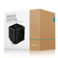 DEEPCOOL AK620 DIGITAL High Performance Dual Tower CPU Air Cooler - Black, 6 heatpipes, 2x 120mm FDB fans, Intel LGA 1700/AMD AM5 Support 19 AK620 DIGITAL product 10
