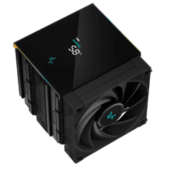 DEEPCOOL AK620 DIGITAL High Performance Dual Tower CPU Air Cooler - Black, 6 heatpipes, 2x 120mm FDB fans, Intel LGA 1700/AMD AM5 Support 12 AK620 DIGITAL product 3