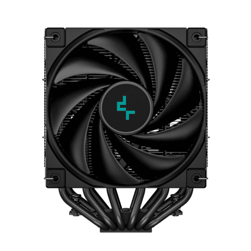DEEPCOOL AK620 DIGITAL High Performance Dual Tower CPU Air Cooler - Black, 6 heatpipes, 2x 120mm FDB fans, Intel LGA 1700/AMD AM5 Support