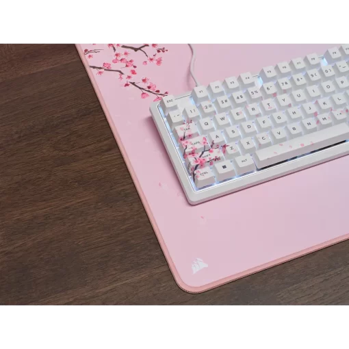 CORSAIR K70 CORE SE RGB Mechanical Gaming Keyboard - Cherry Blossom, Full-size RGB, Palmrest, PreLub MLX Red Linear Switches, Sound Dampening