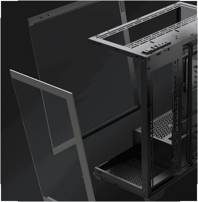CORSAIR 3500X Black Mid-Tower Glass PC Case - Mid-Tower, Reverse Connection Motherboard Compatible 25