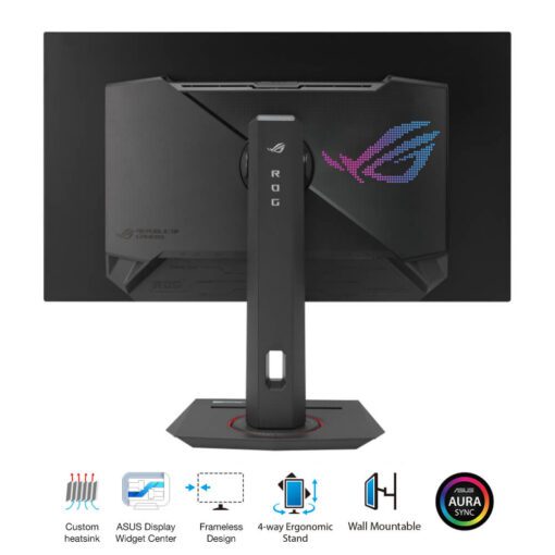 ASUS ROG Strix OLED XG27AQDMG Gaming Monitor - 27 inch 2K QHD (2560x1440), glossy WOLED panel, 240 Hz, 0.03 ms, G-SYNC® compatible, 99% DCI-P3