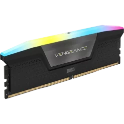 VENGEANCE RGB 64GB 2x32GB DDR5 DRAM 5200MHz C40 Memory Kit Black 7