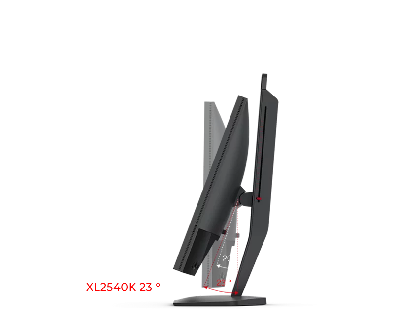 BenQ Zowie XL2540K Gaming Monitor - 24.5 inch, FHD (1920 x 1080), TN 240Hz 19 fluid flexible adjustment more comfort in game 2540k 0726 1