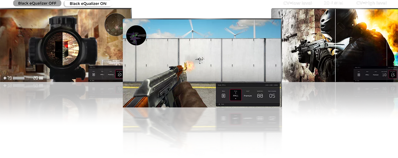 BenQ Zowie XL2540K Gaming Monitor - 24.5 inch, FHD (1920 x 1080), TN 240Hz 20 make visual adjustments based on your in game needs