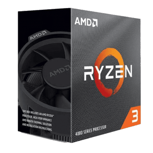 AMD Ryzen 3 4100 Processor - 4C8T, 3.8GHz Up to 4.0GHz, AM4 Renoir Zen 2, Wraith Stealth