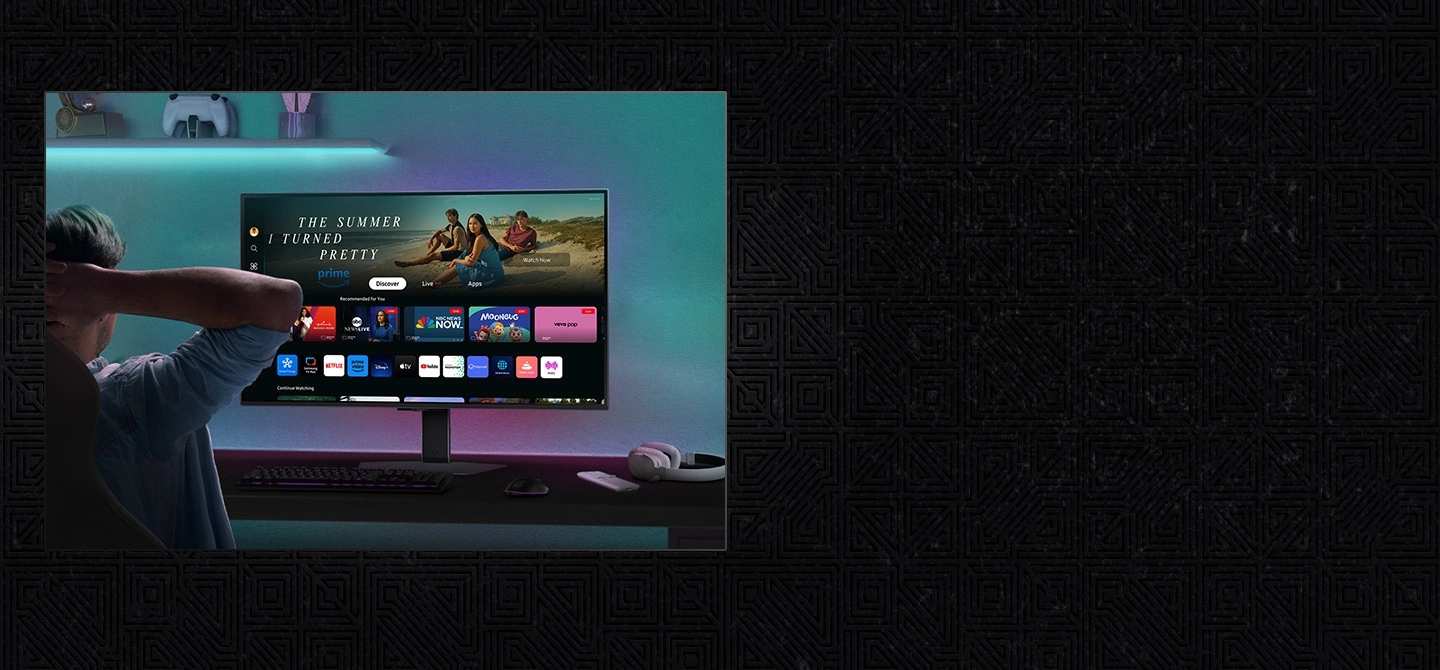 Samsung Odyssey OLED G8 G80SD LS32DG802SEXXV Gaming Monitor - 32 inch, OLED, 240Hz, 0.03ms, UHD 4K (3840 x 2160) 60 vn feature access your favorite shows in a flash 541665147