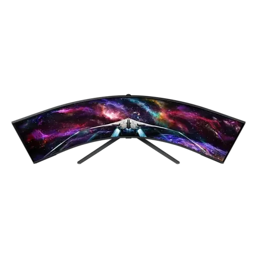 Samsung Odyssey Neo G9 G95NC LS57CG952NEXXV Curved 1000R Gaming Monitor - 57 inch 32:9 mini-LED VA DUHD (7680 x 2160), 240Hz, 1ms, 420 cd/㎡, DisplayHDR 1000, HDR10+ Gaming, Quantum Matrix
