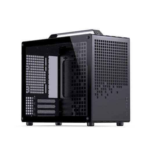 Jonsbo Z20 Black Mini Case - Micro-ATX, Detachable Carrying handle, support 240 AIO
