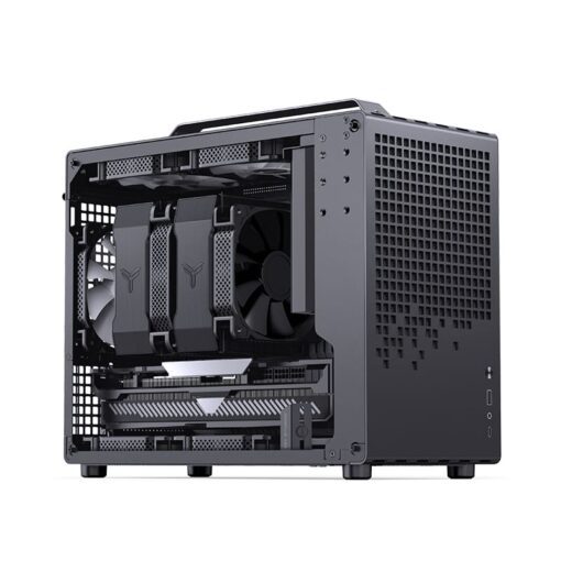 Jonsbo Z20 Black Mini Case - Micro-ATX, Detachable Carrying handle, support 240 AIO