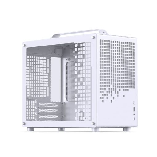 Jonsbo Z20 White Mini Case - Micro-ATX, Detachable Carrying handle, support 240 AIO