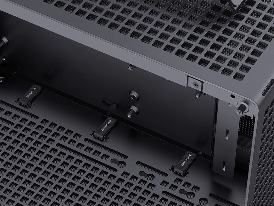 Jonsbo Z20 Black Orange Mini Case - Micro-ATX, Detachable Carrying handle, support 240 AIO 50 202312944800