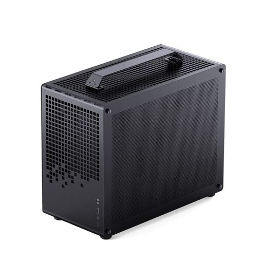 Jonsbo Z20 Black Mini Case - Micro-ATX, Detachable Carrying handle, support 240 AIO