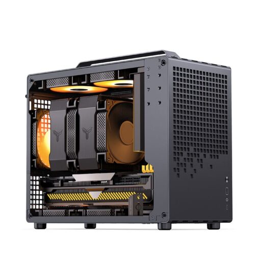 Jonsbo Z20 Black Mini Case - Micro-ATX, Detachable Carrying handle, support 240 AIO